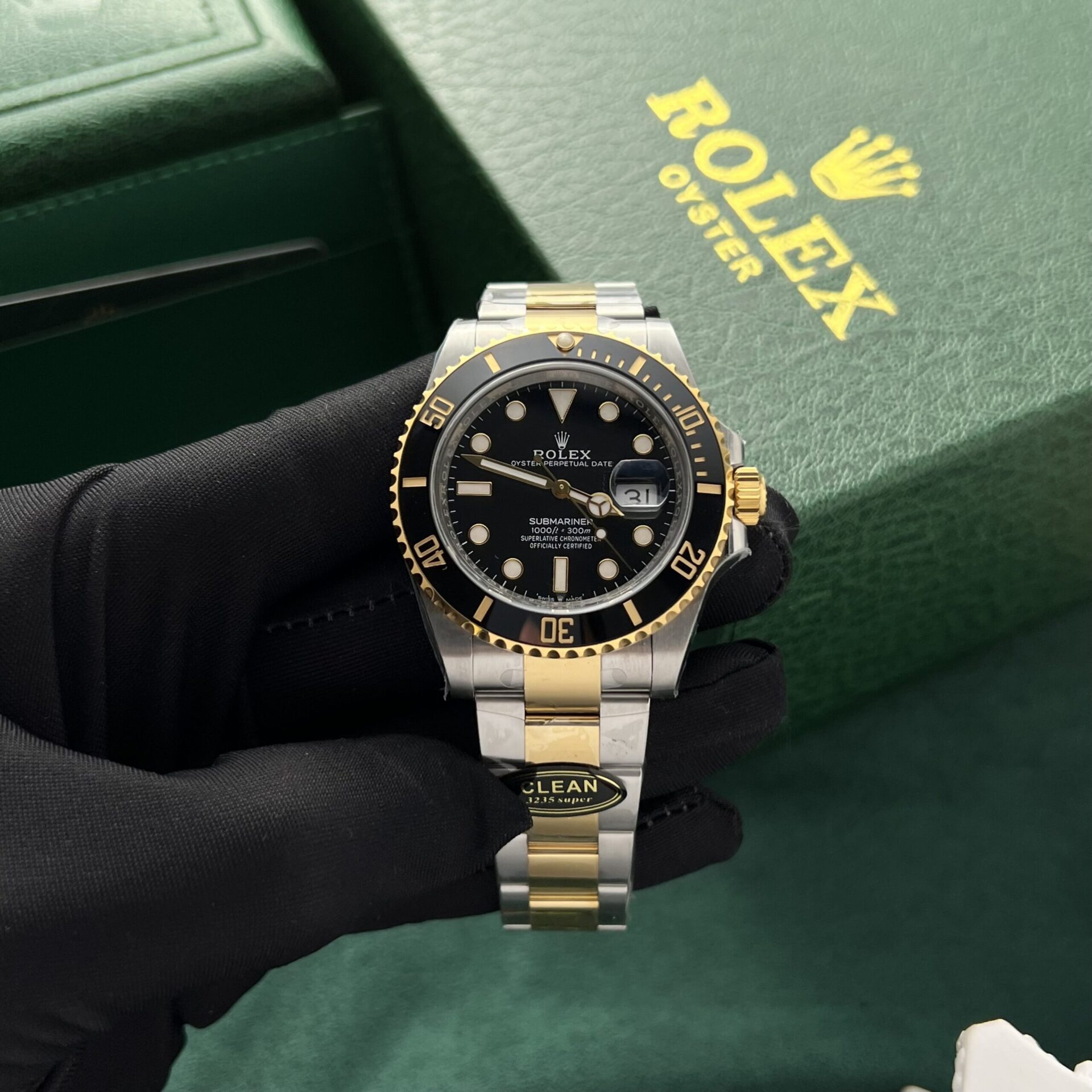 Rolex Replica Watch Submariner 126613LN Black Dial Clean Factory 41mm - Elite Watch Atelier