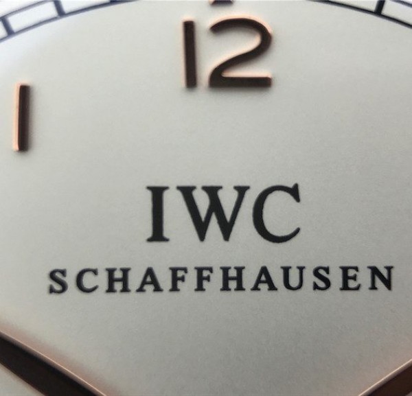 Replica IWC ZF Portuguese IW5454 White Dial Leather Strap RG Hand - Top club