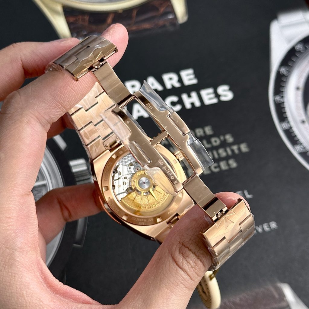 Vacheron Constantin Replica Watch Overseas 4500V Rose Gold Blue Dial PPF 41mm - Top club