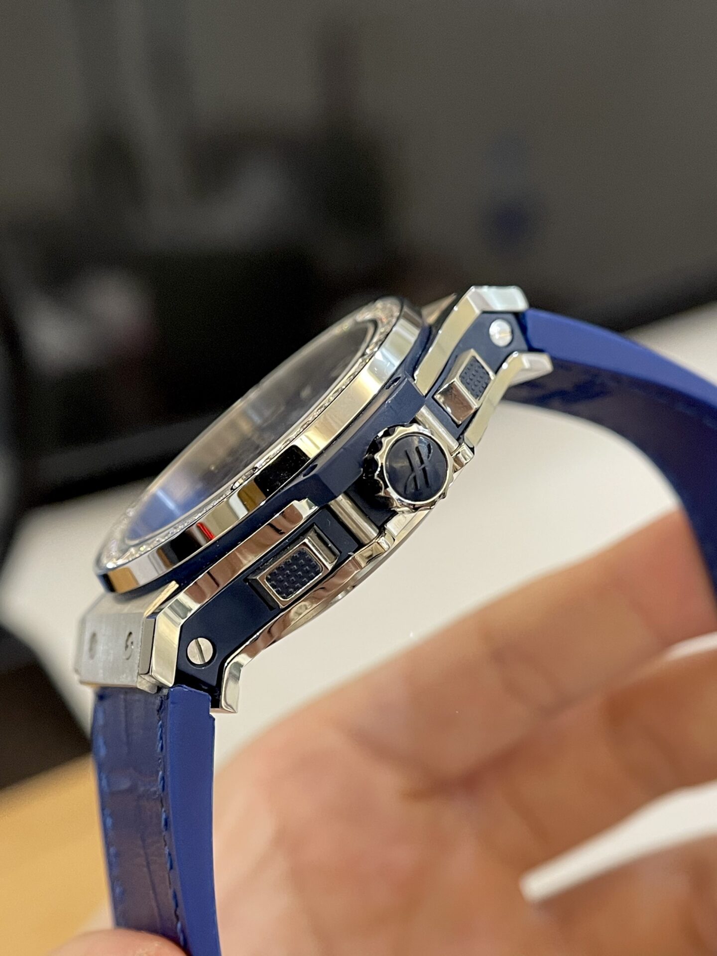 Hublot Replica Watch Big Bang Chronograph Blue 44mm - Top club