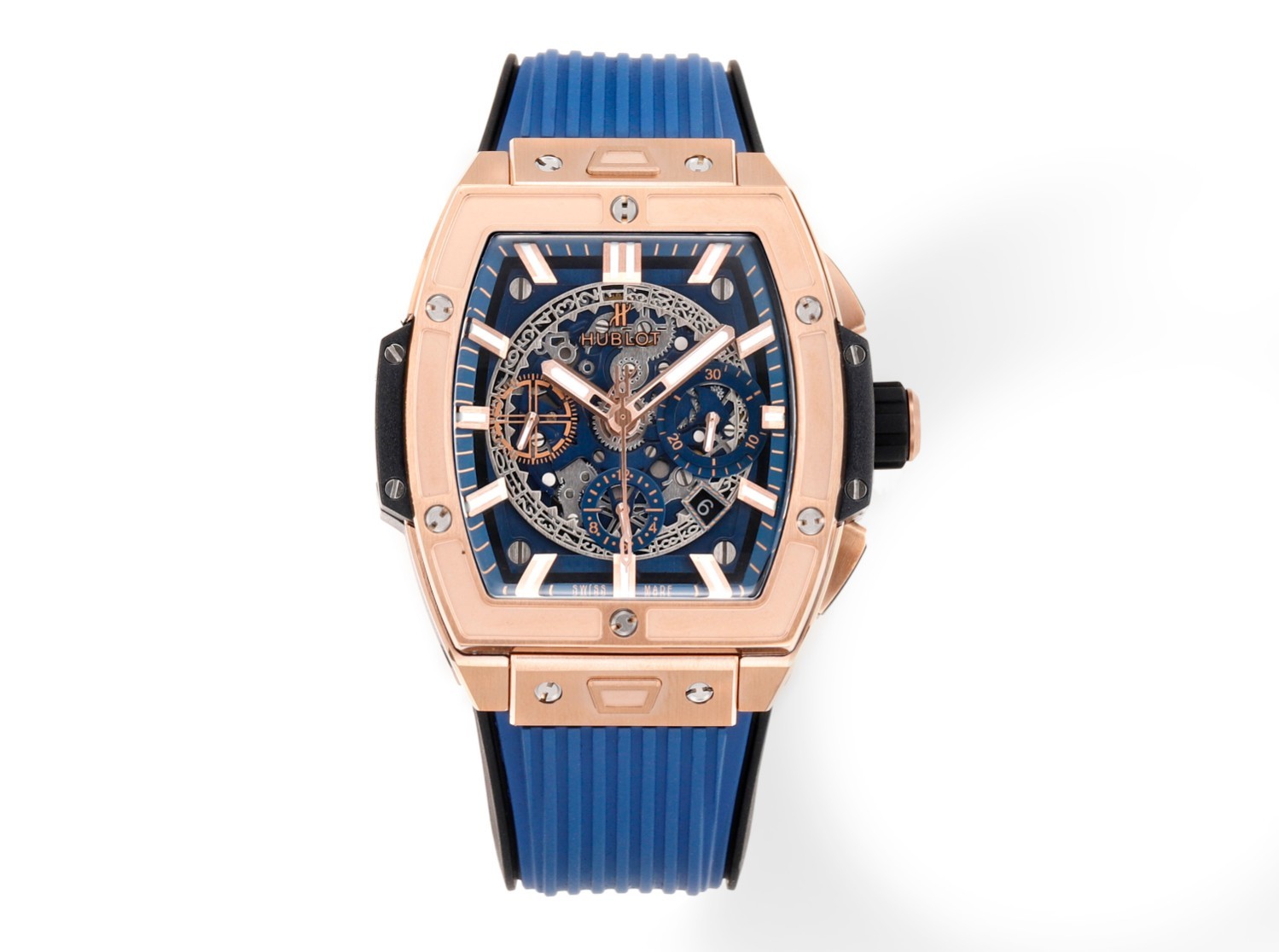 Hublot Spirit of Big Bang Textured Rubber Strap(1:1 replica) - Elite Watch Atelier