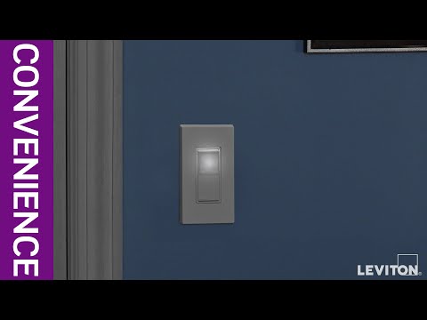 Leviton Illuminated Toggle Clear 15A 3-Way Switch