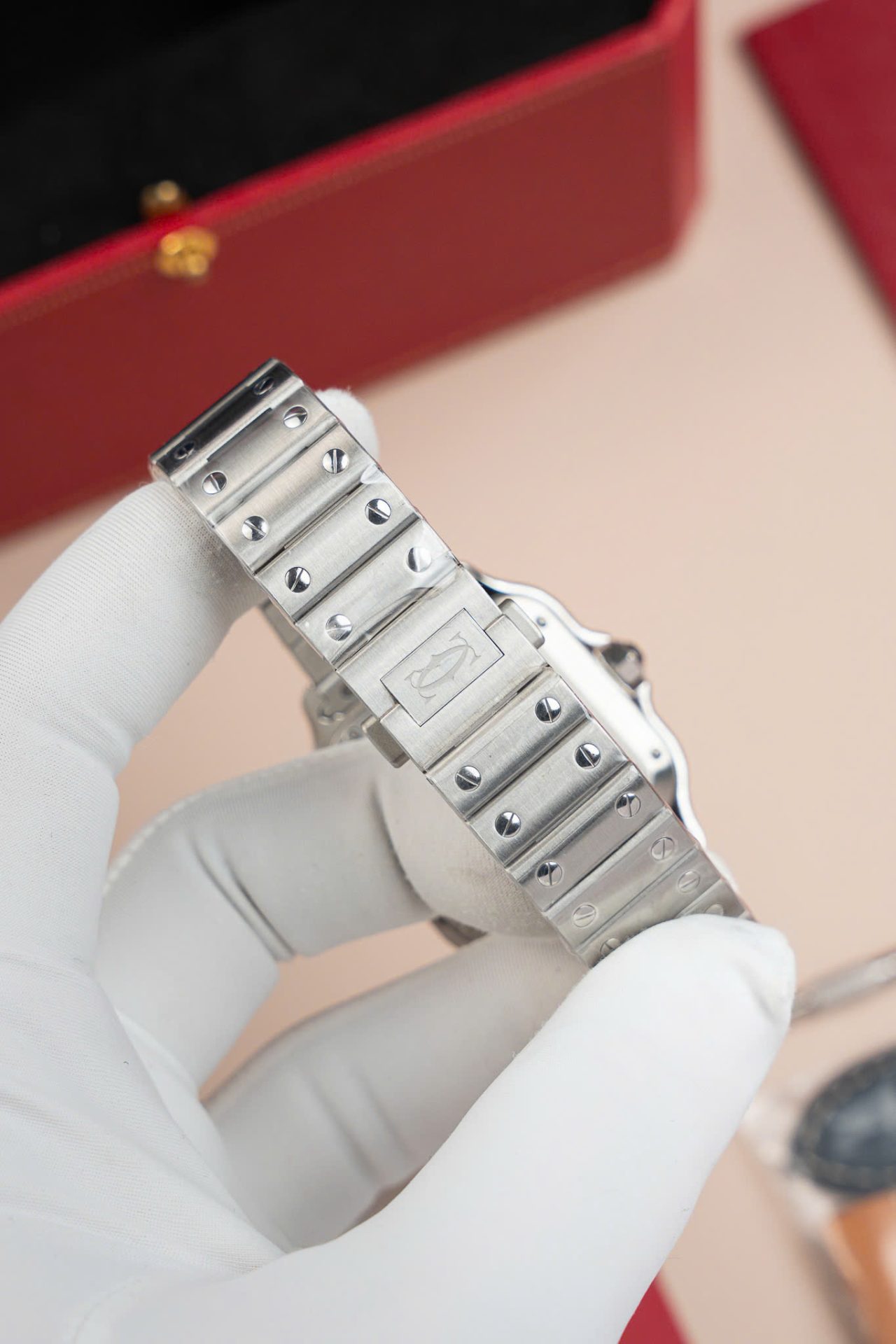 Cartier Santos WSA0065 Best Copies Watch Women Dial Brown BV Factory 35mm - Top club