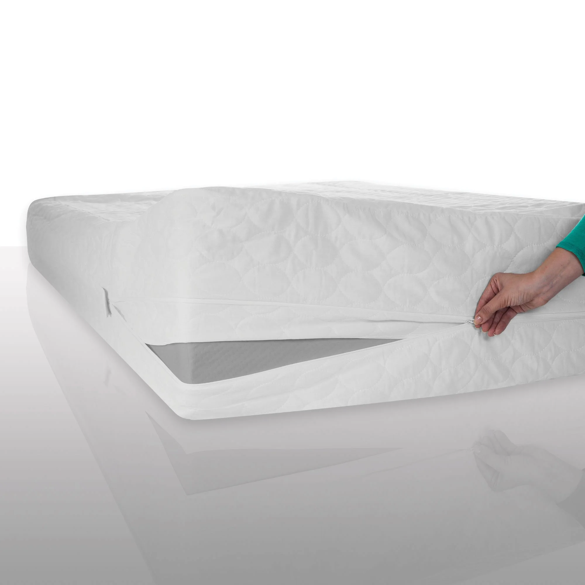 Remedy Bed Bug Dust Mite Cotton Mattress & Pillow Protector-Full