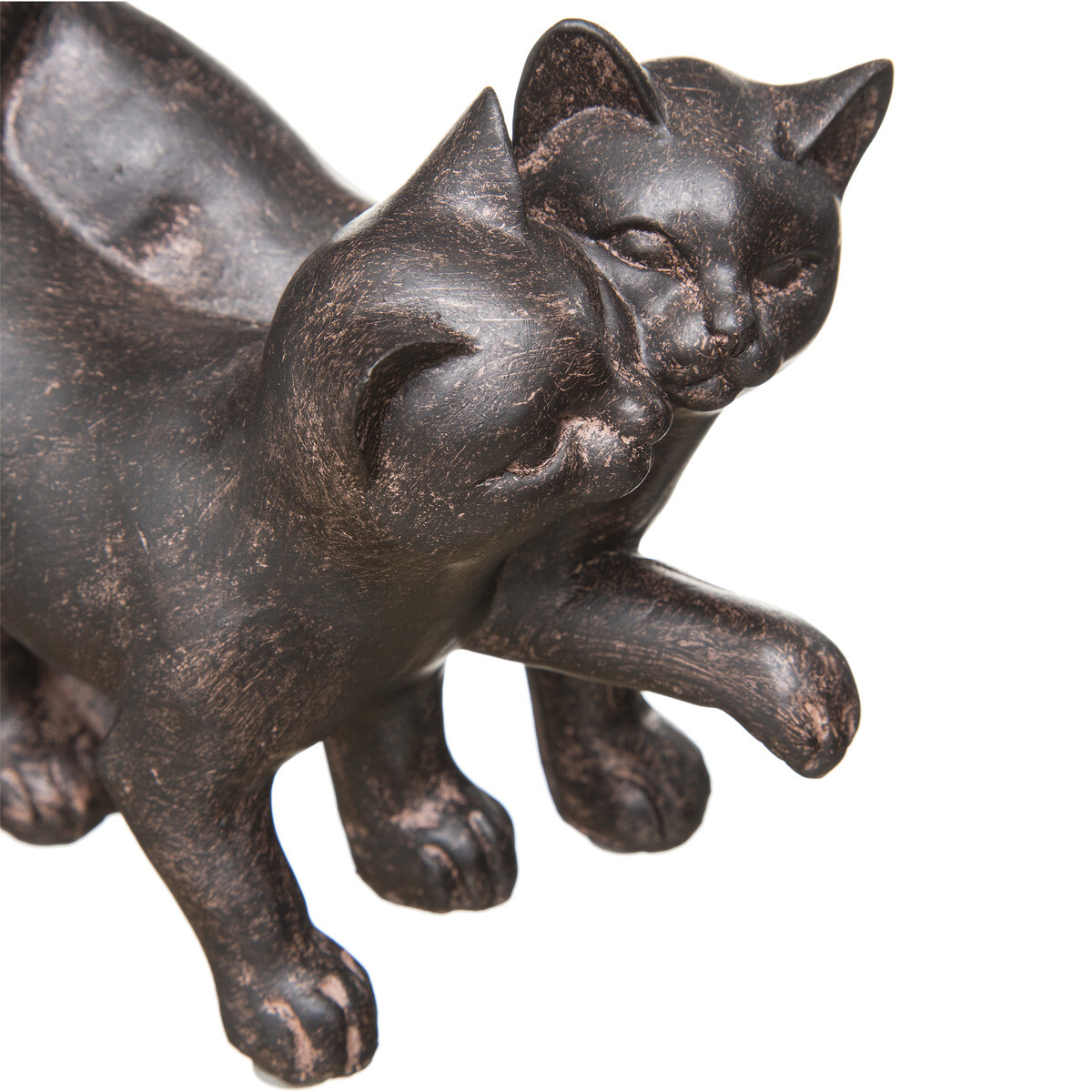 Statue "Couple of kittens" Resin, H.15 cm