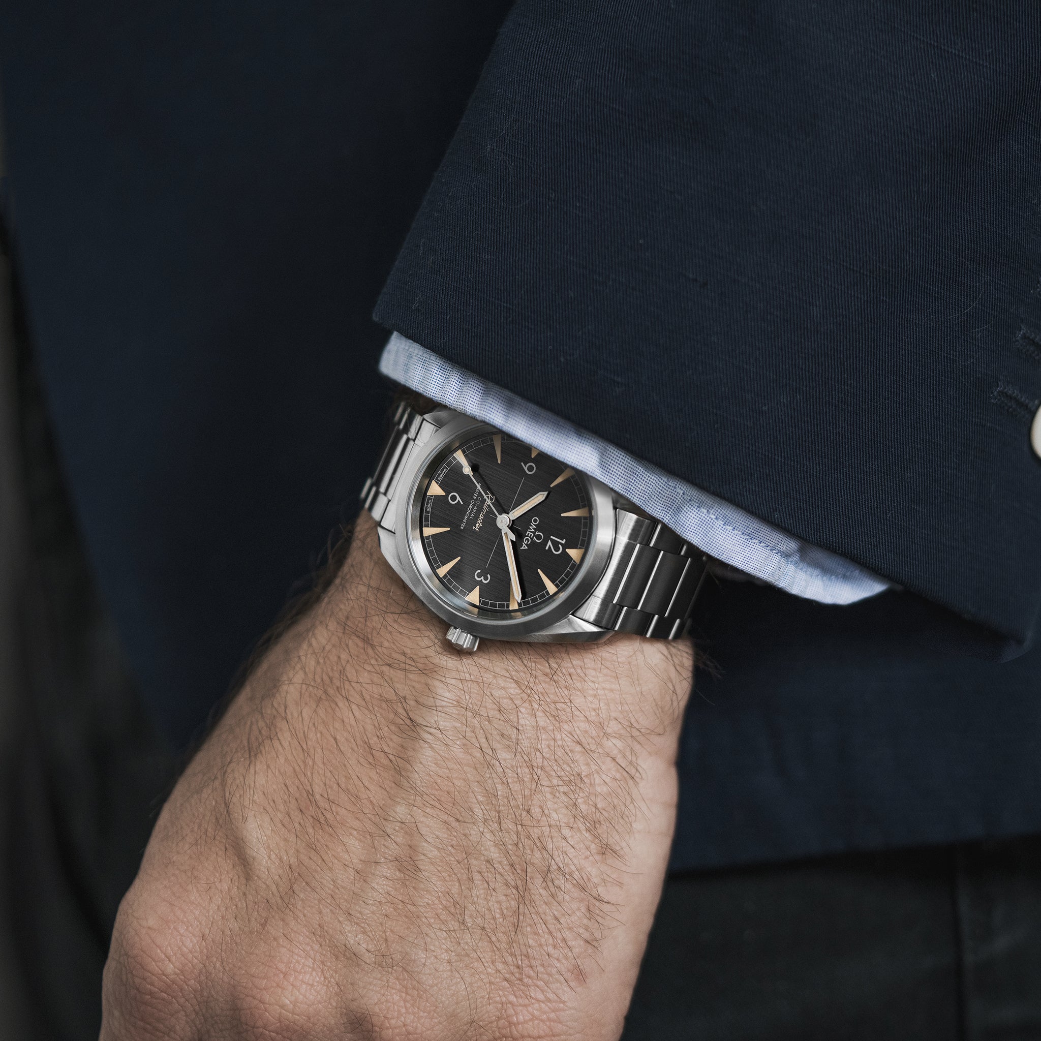 Seamaster Railmaster Co-Axial Master Chronometer 40mm(1:1 replica) - Top club