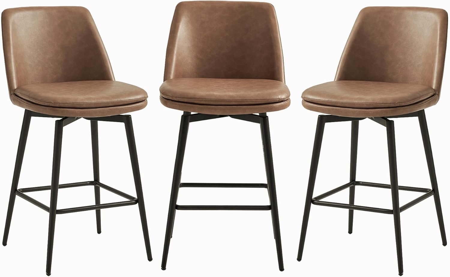 CHITA Swivel Bar Stools, 27.2