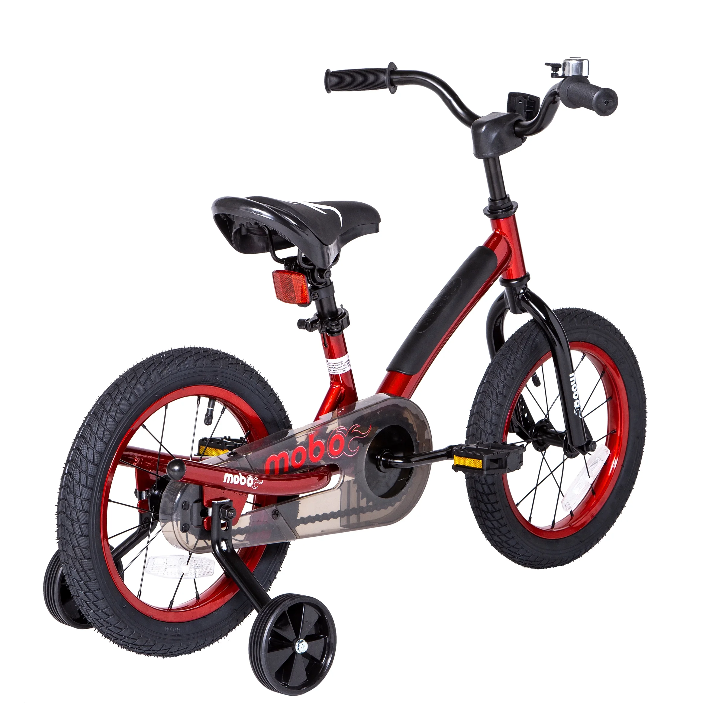 Mobo First Boy's 14" Kids Bike, Ages 3-5 Years Old, Red - Image 4