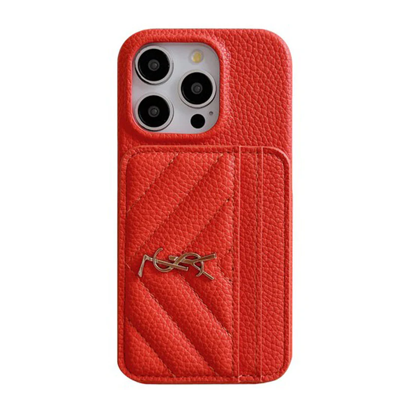 Saint Card Bag Leather iPhone Case - Wholesale & Influencer