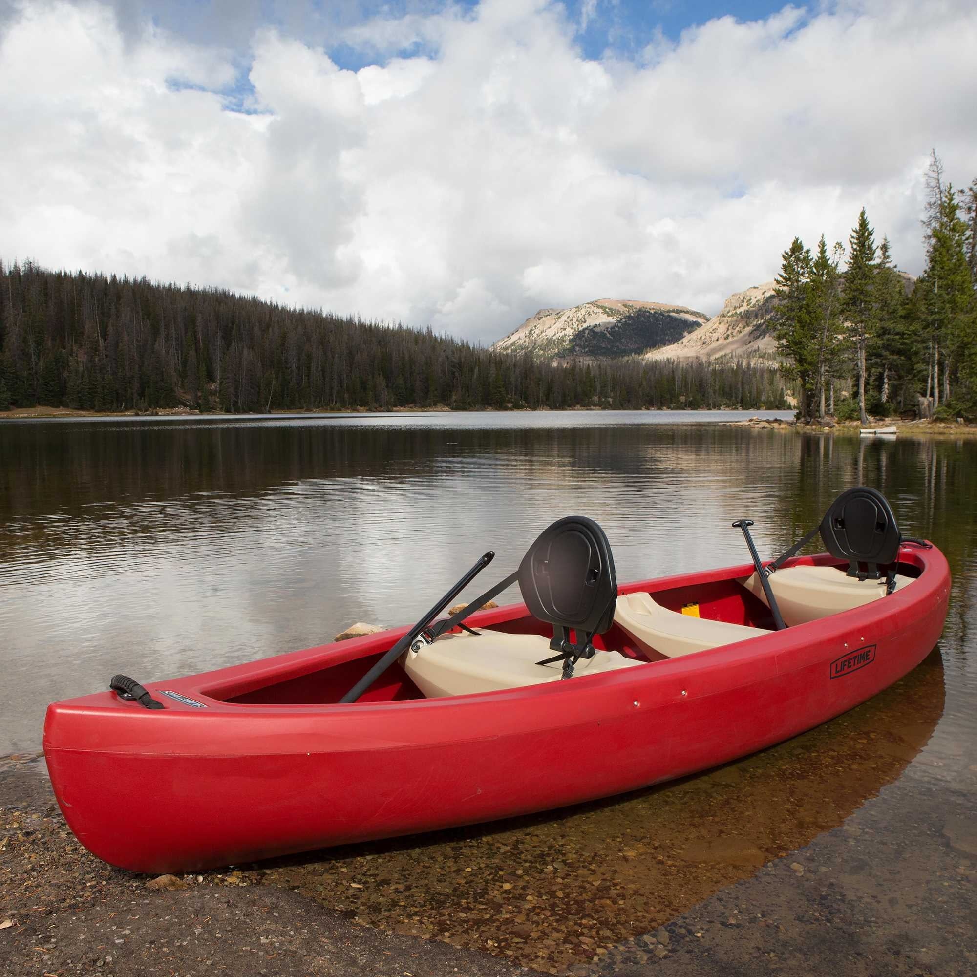 Lifetime Kodiak 13 ft Canoe, Red (90658) - Image 11