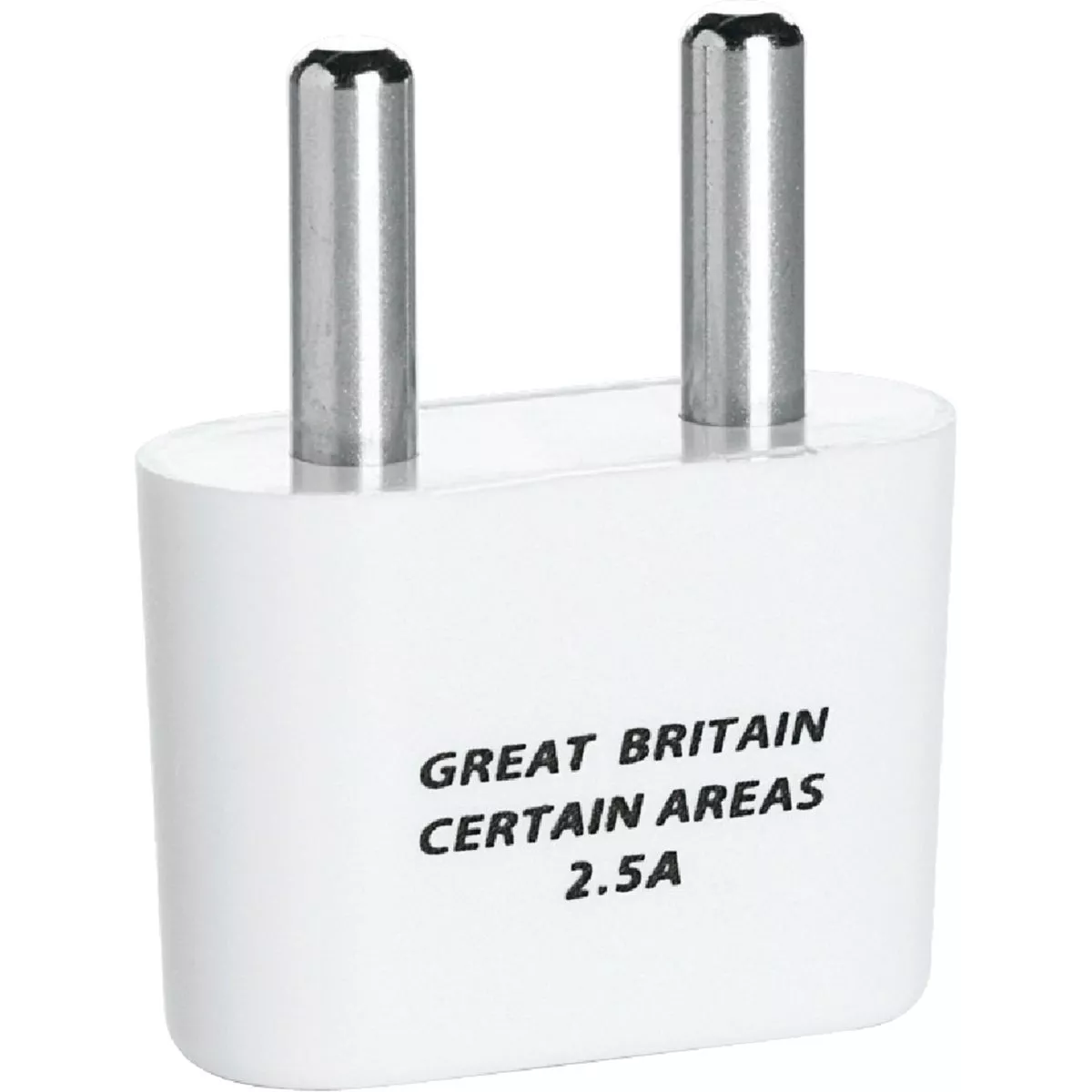 Conair 2-Prong Foreign Plug Adapter, Great Britain