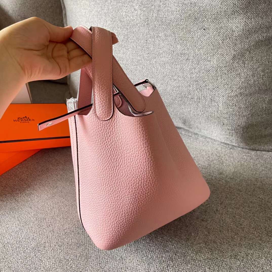 Hermès Picotin Leather 18cm Bag1:1High-quality replica