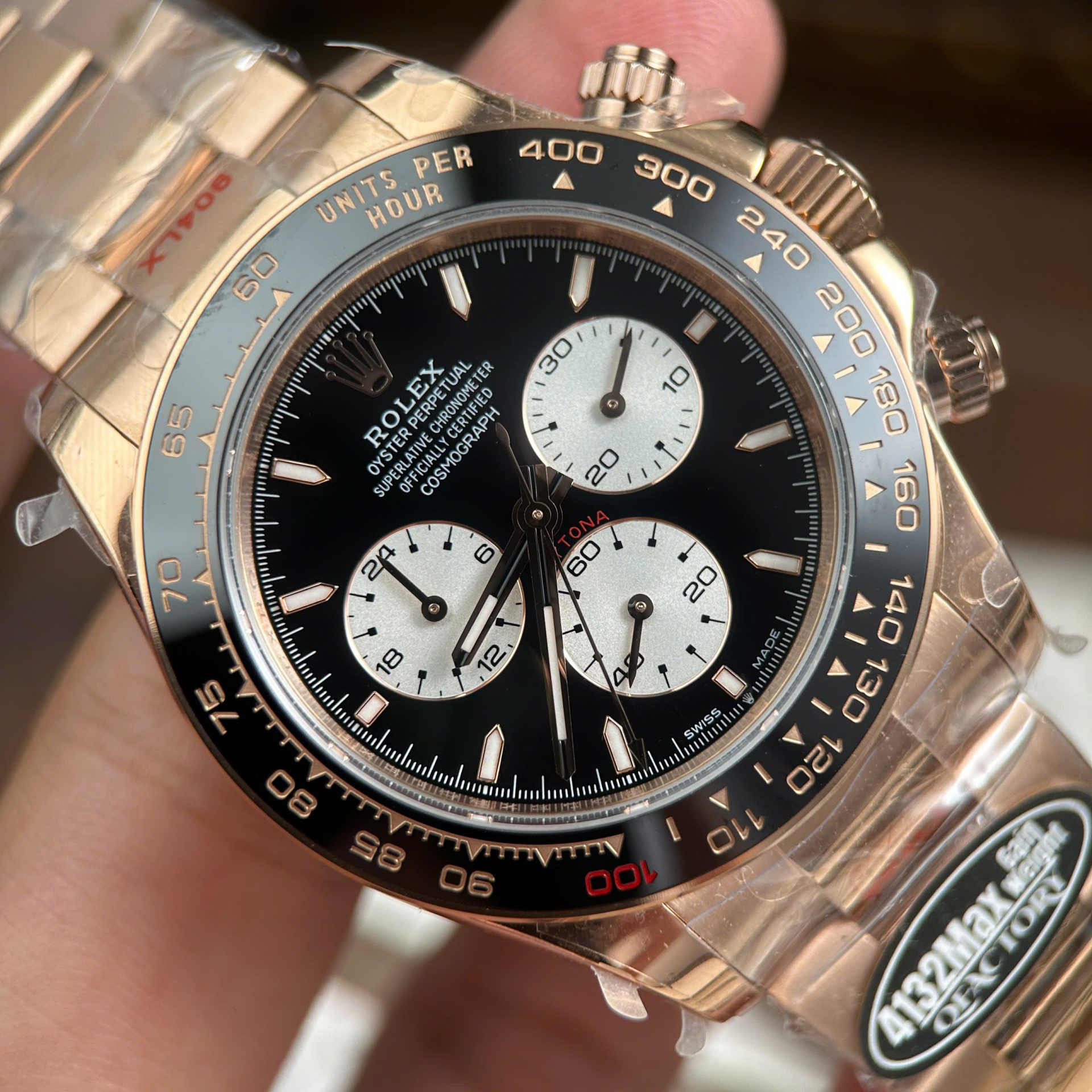 Rolex Cosmograph Daytona Le Mans 126525LN Knock Off Watches Weight 173 Grams QF Factory 40mm - Top club