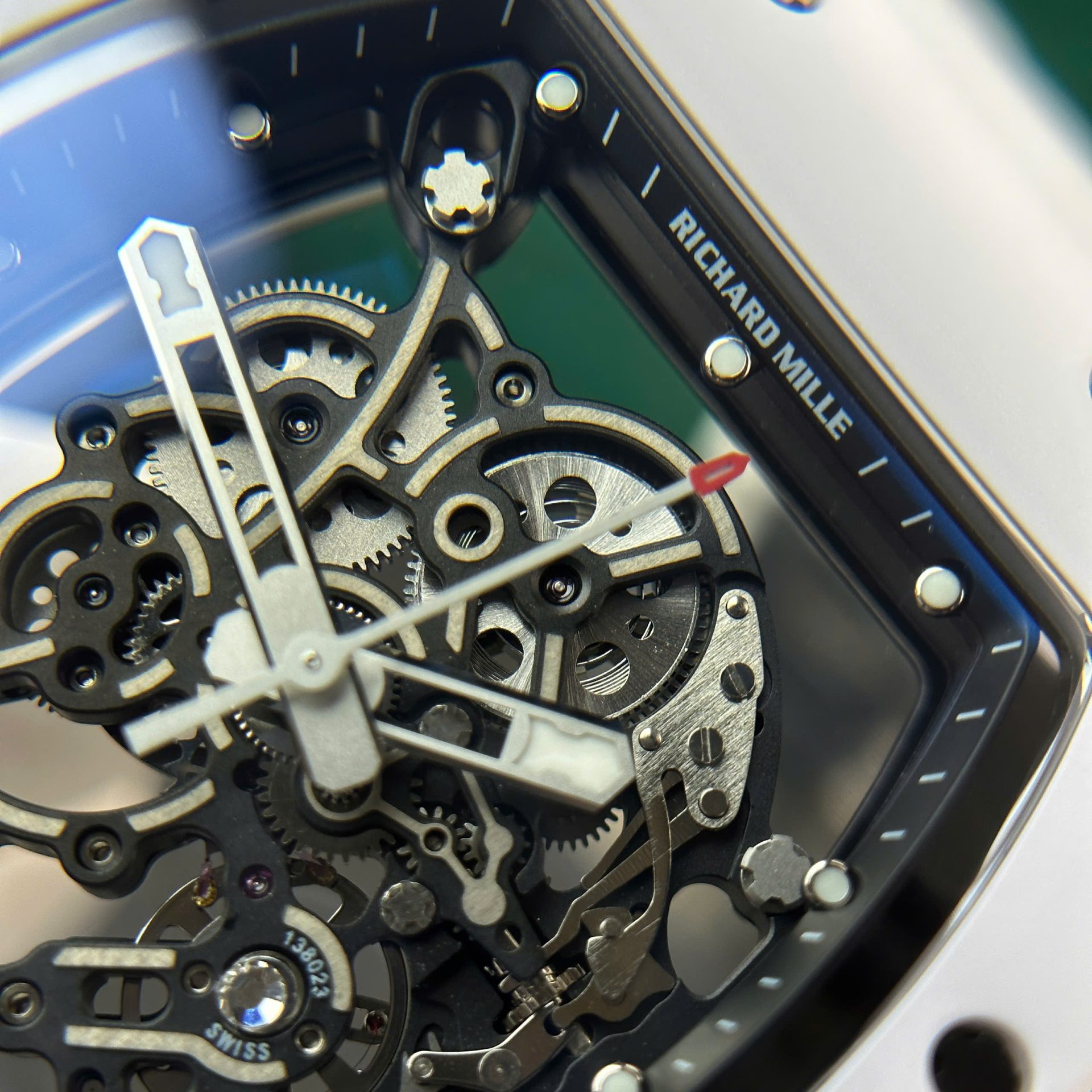 Richard Mille RM055 Bubba Watson Best Replica Watch White Ceramic BBR Factory 42,7 49,7 - Top club