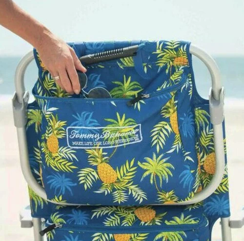 Tommy Bahama Folding Backpack Beach Chair, Blue, 2 Pack - 735752 - Image 3 Tommy Bahama Folding Backpack Beach Chair, Blue, 2 Pack - 735752 - Image 3