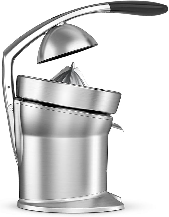 Breville 800CPXL Citrus Press Pro Juicer Machine, Brushed Stainless Steel