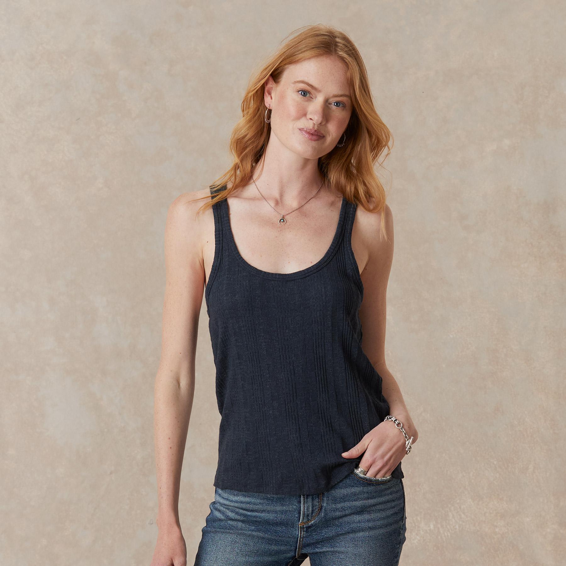 Riley Scoop Neck Tank - Sundance Clothing
