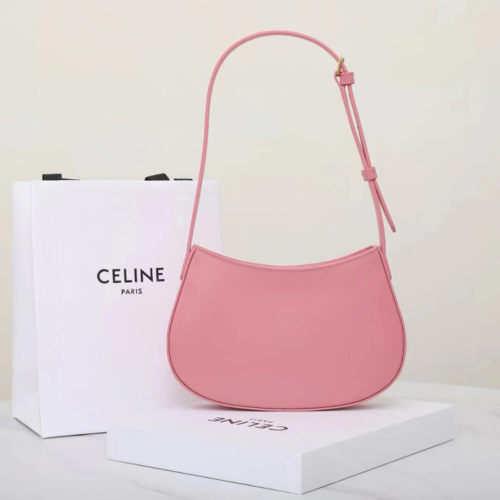 CELINE MEDIUM TILLY BAG in shiny calfskin1:1High-quality replica
