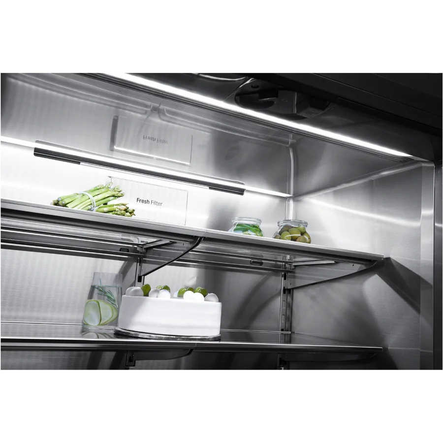 LG Freestanding French Door Refrigerator, Gray - Image 7