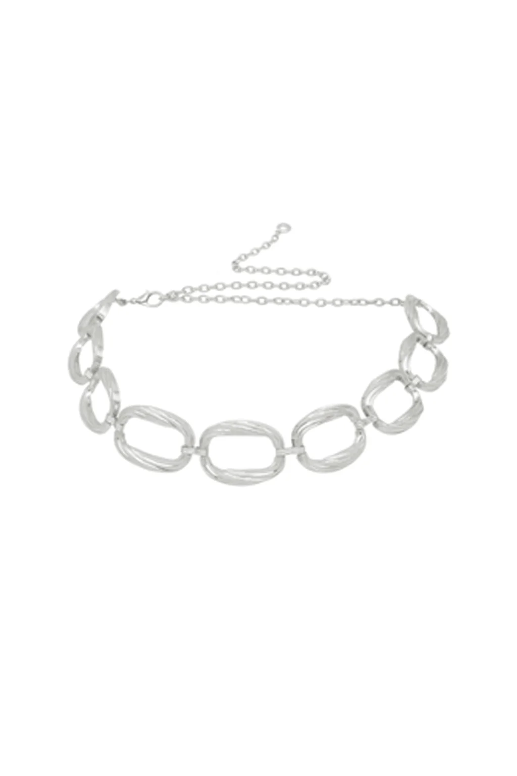 Mirage Silver Chain Belt