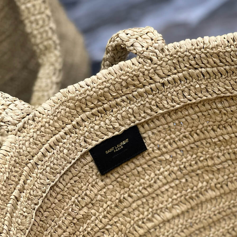 YSL Rive Gauche Tote In Raffia Straw Bag1:1High-quality replica
