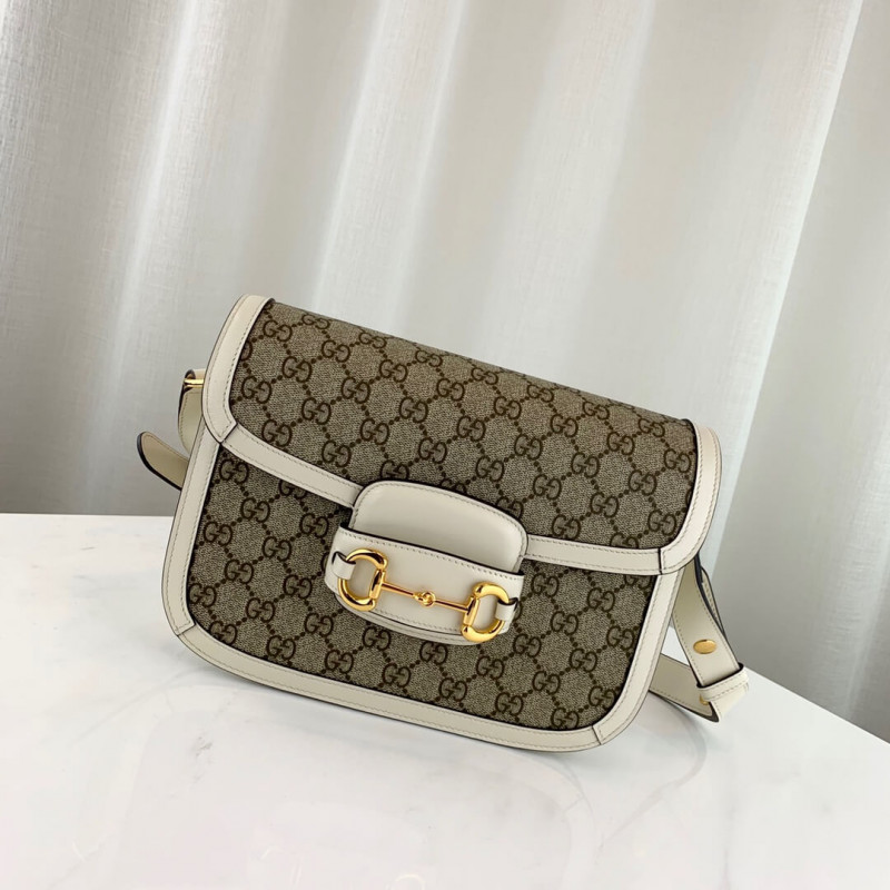 Replica Gucci 1955 Horsebit Gg Supreme Shoulder Bag 6022041:1High-quality replica