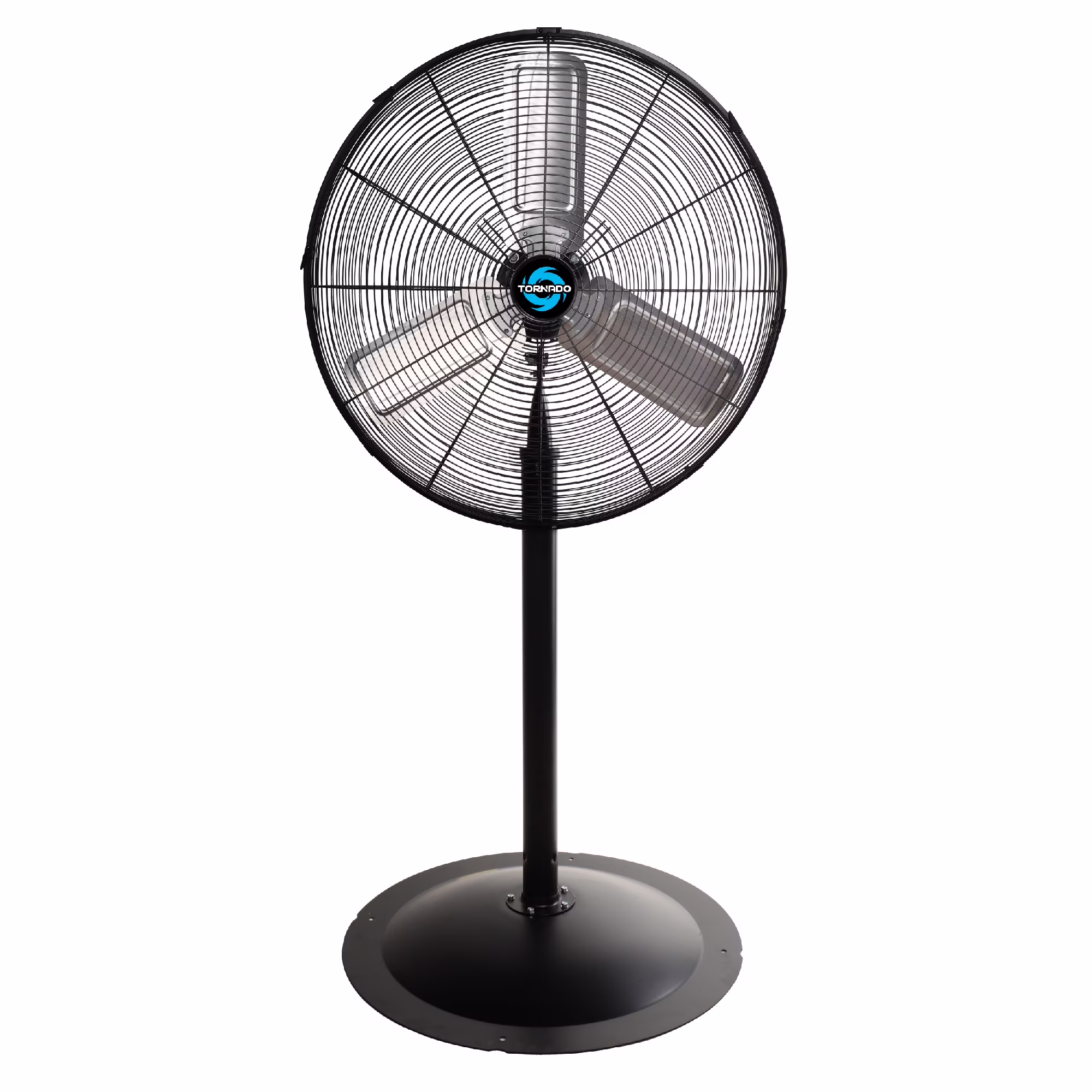Tornado - 20 Inch High Velocity Metal Oscillating Pedestal Fan - Commercial, Industrial Use Water-Resistant - Image 14