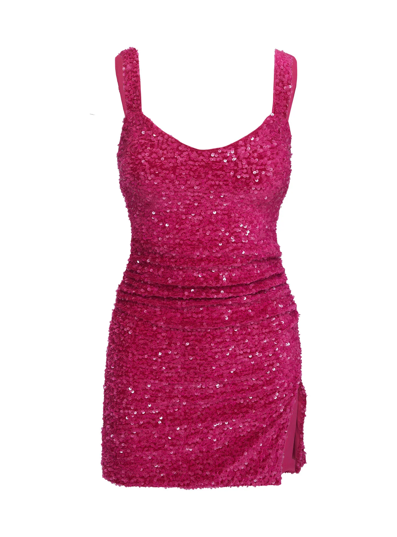 Princess Polly Centerfold Sequin Mini Dress Pink