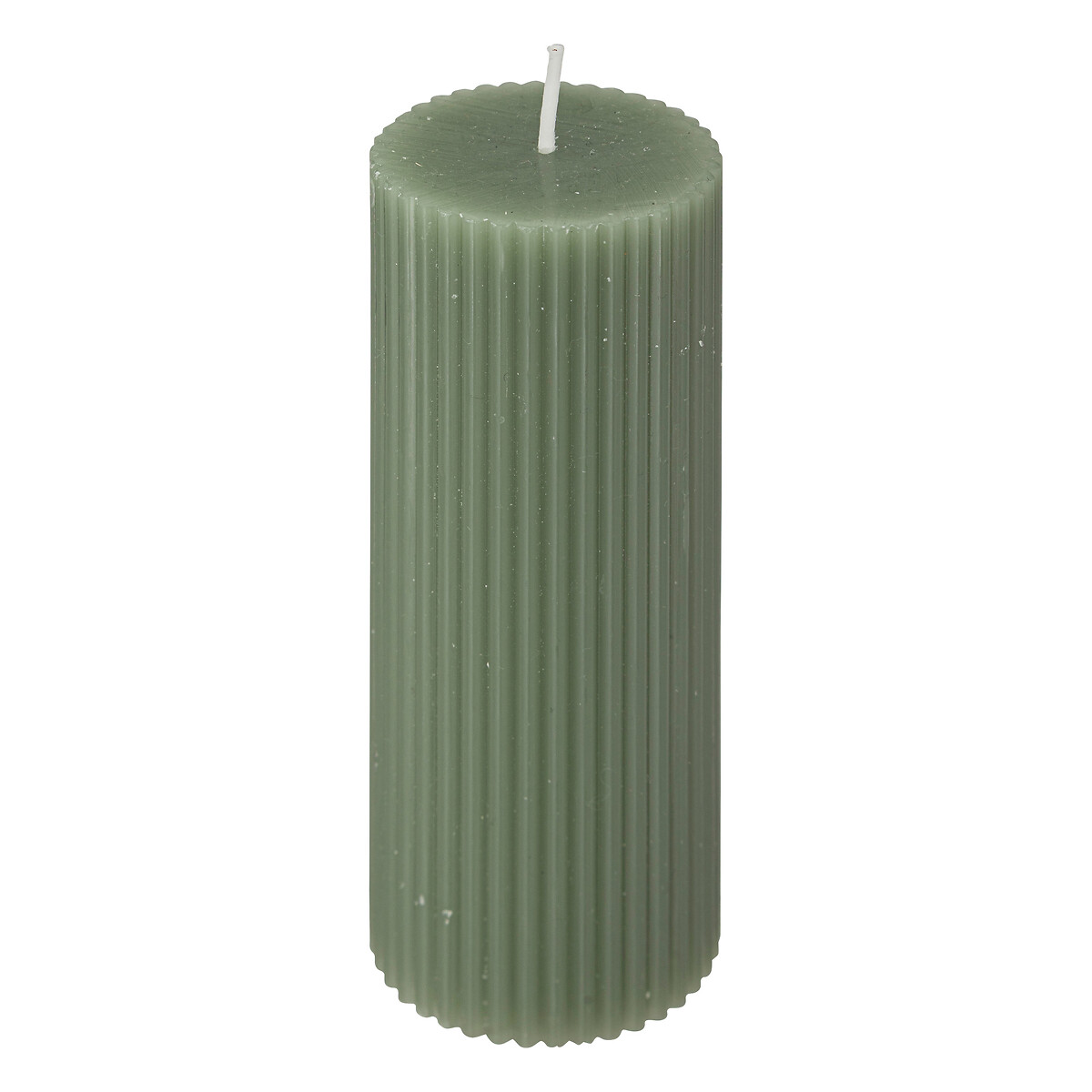 Round candle "Demi" Celadon green, 230g