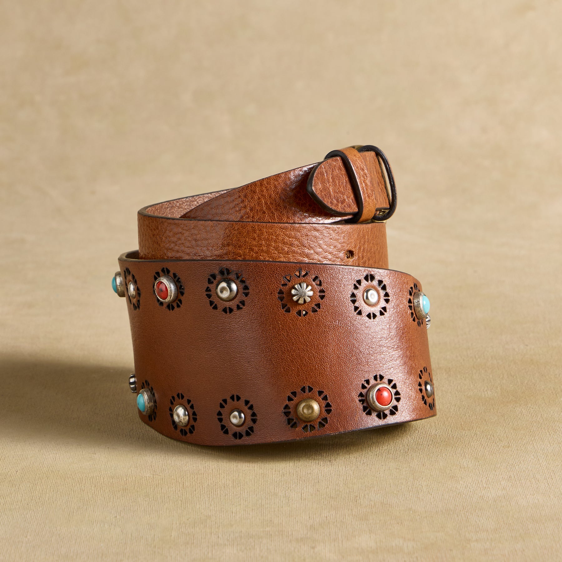 Rebecca Studded Belt - Sundance Clothing
