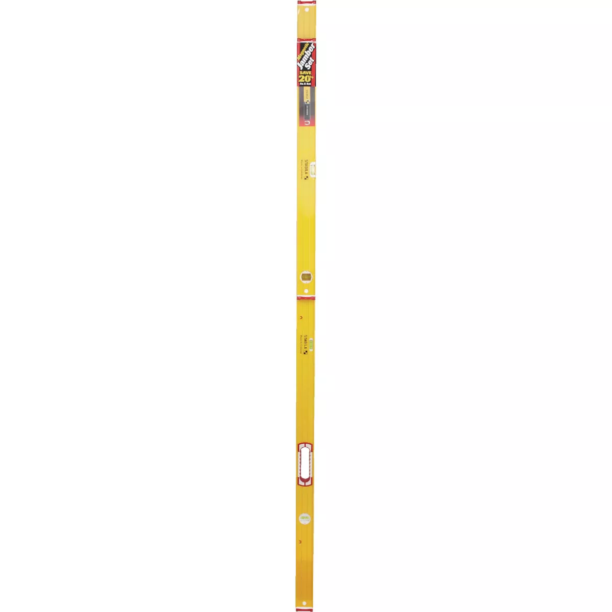 Stabila 78 In. and 32 In. Aluminum Magnetic Box Level 2 Piece Set