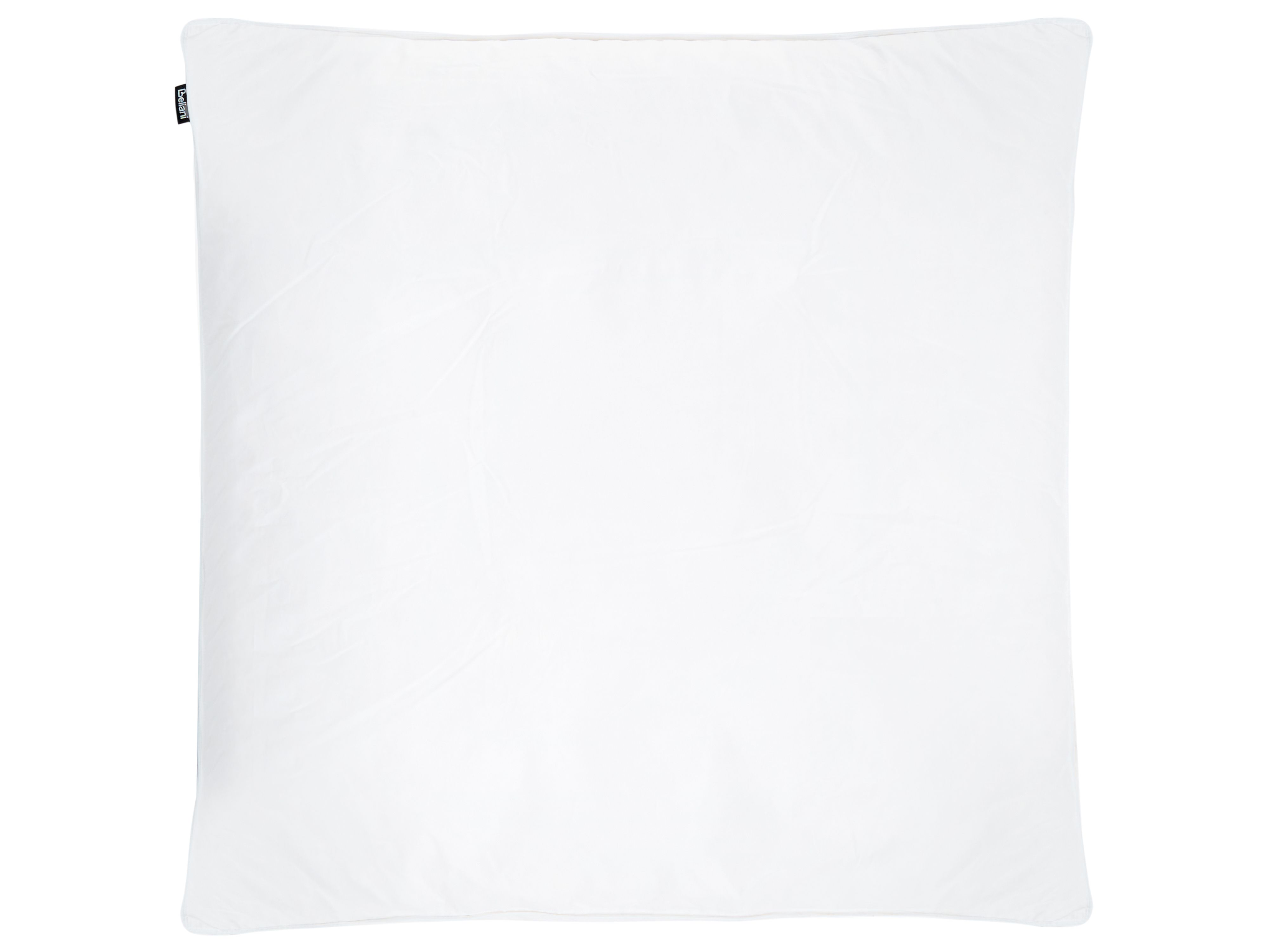 Bed Pillow FELDBERG High Duck Feathers and Down 80 x 80 cm White