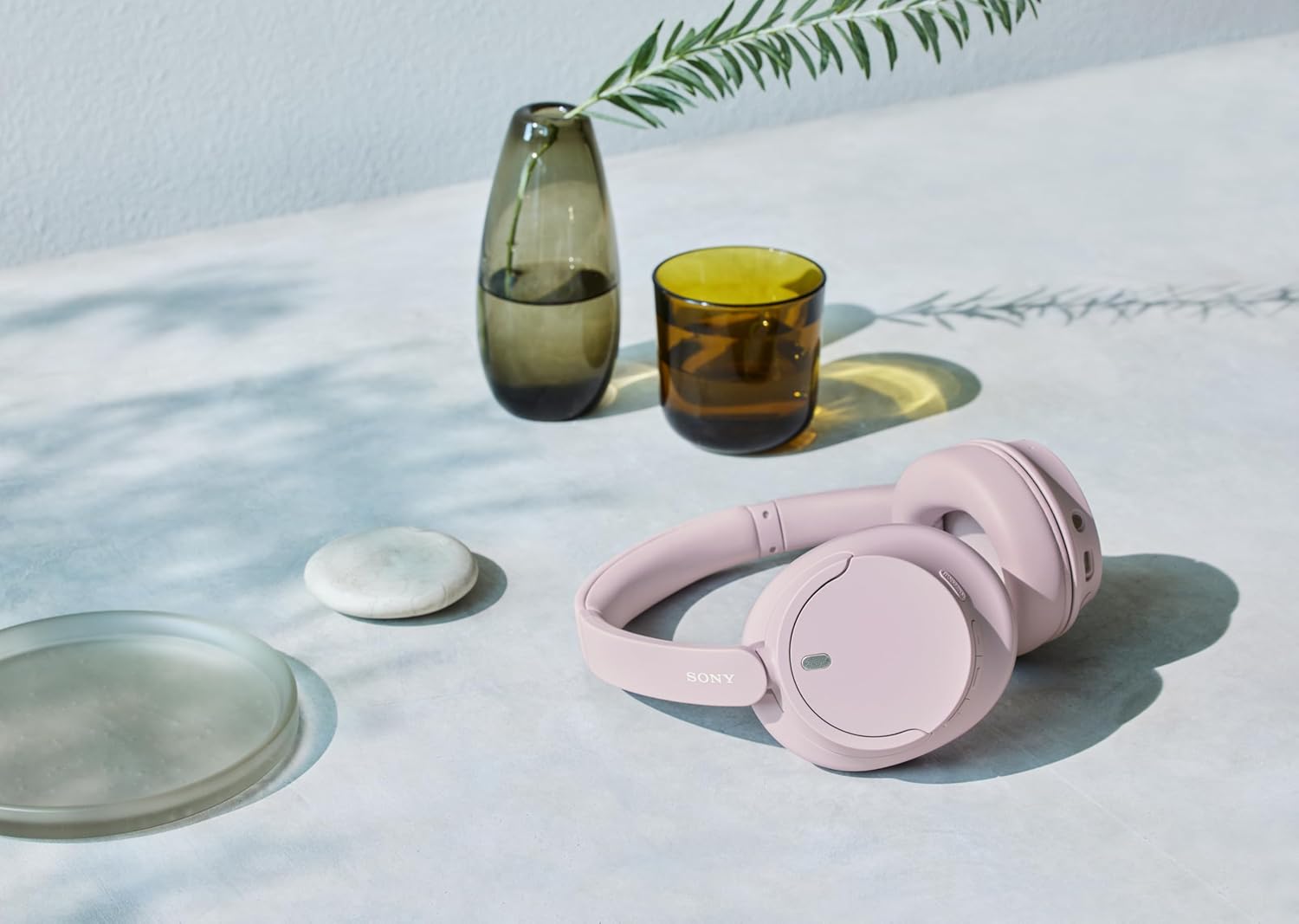 Sony WH-CH720N Noise Canceling Wireless Headphones Bluetooth Over The Ear Headset with Microphone, Pink