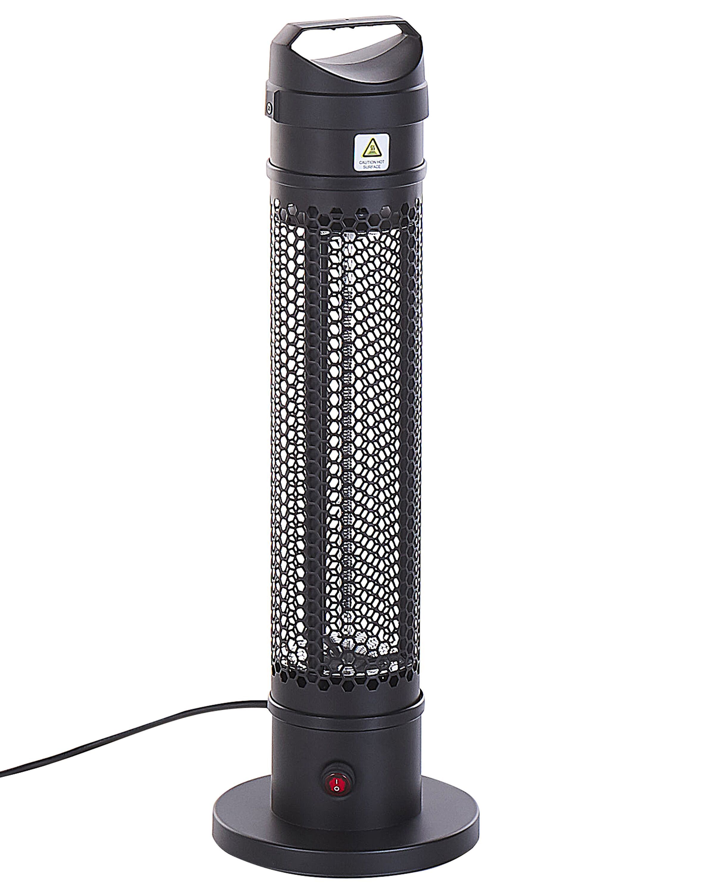 Freestanding Infrared Patio Heater KRAKATOA 1000 W Black
