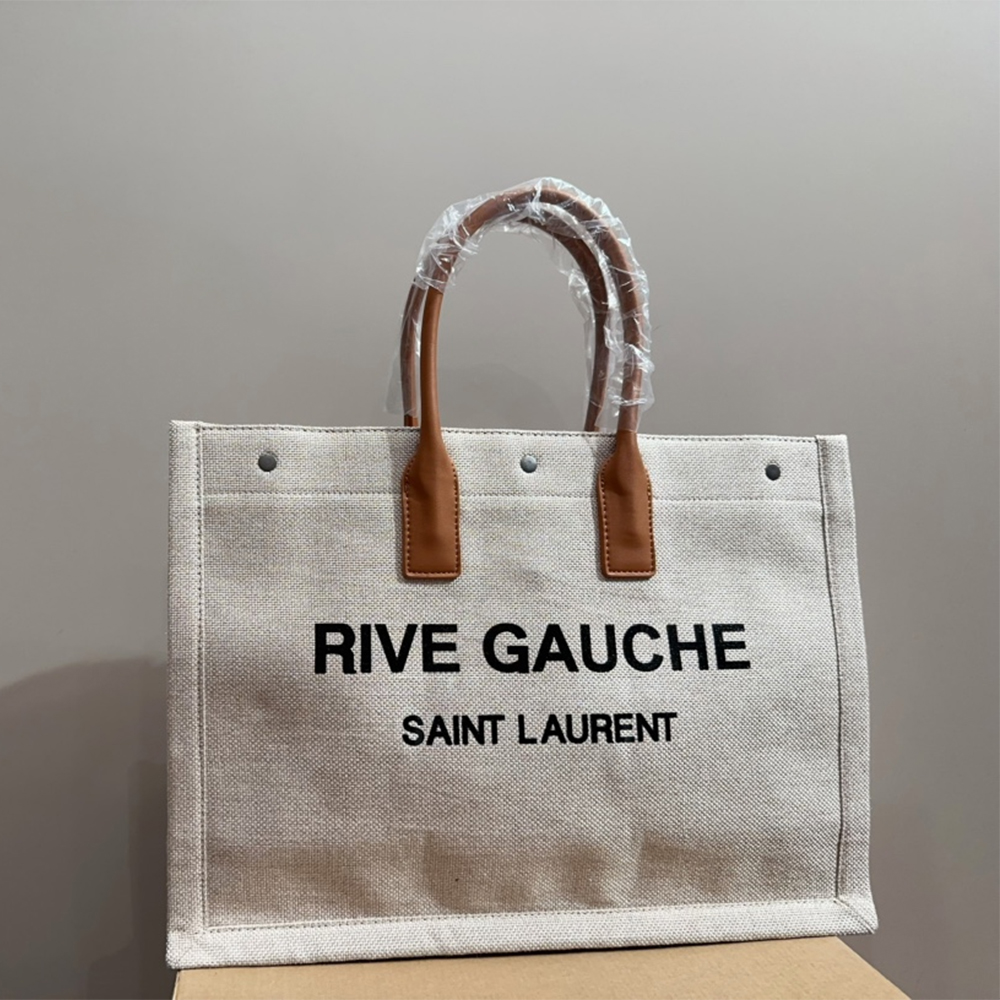 Saint Laurent YSL  Rive Gauche canvas tote bag1:1High-quality replica