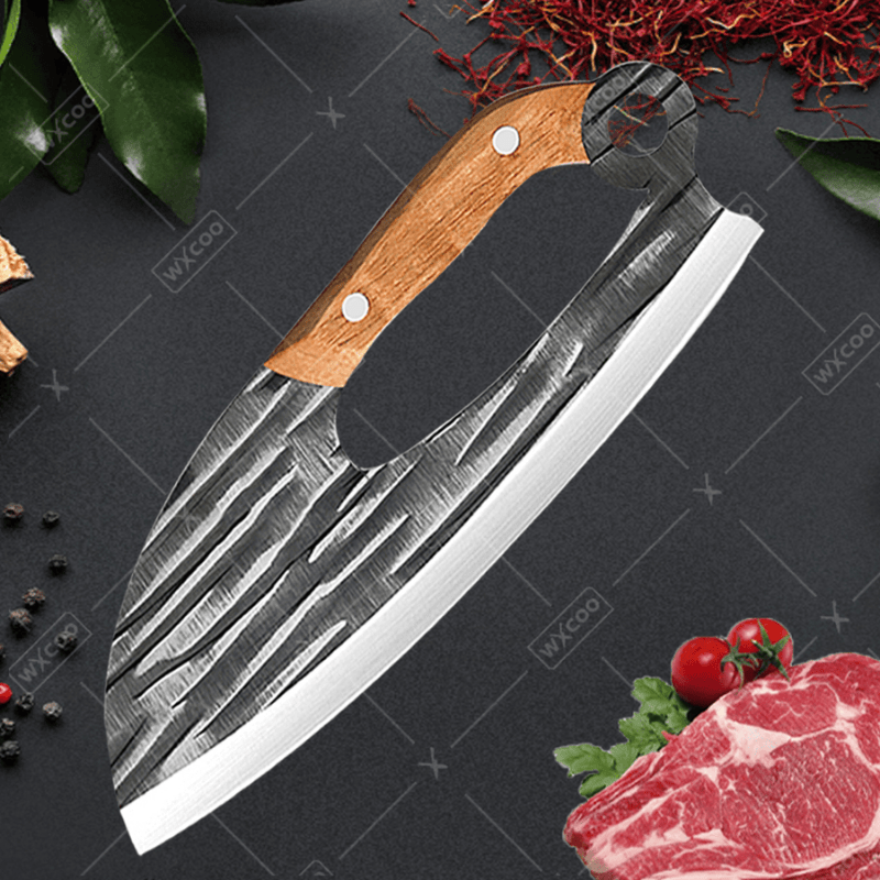 EasyChop | Volledige Blad Roestvrij Stalen Chefmes