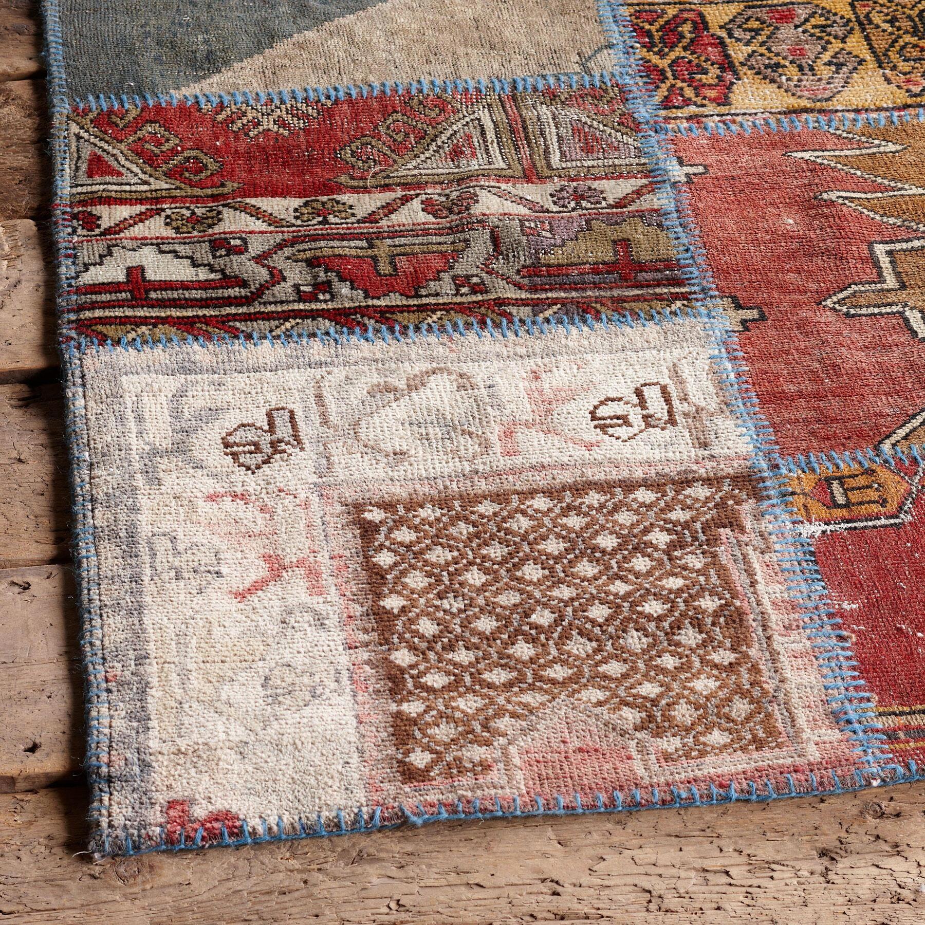 Anatolia Patchwork Hand-Knotted Rug - Sundance Clothing