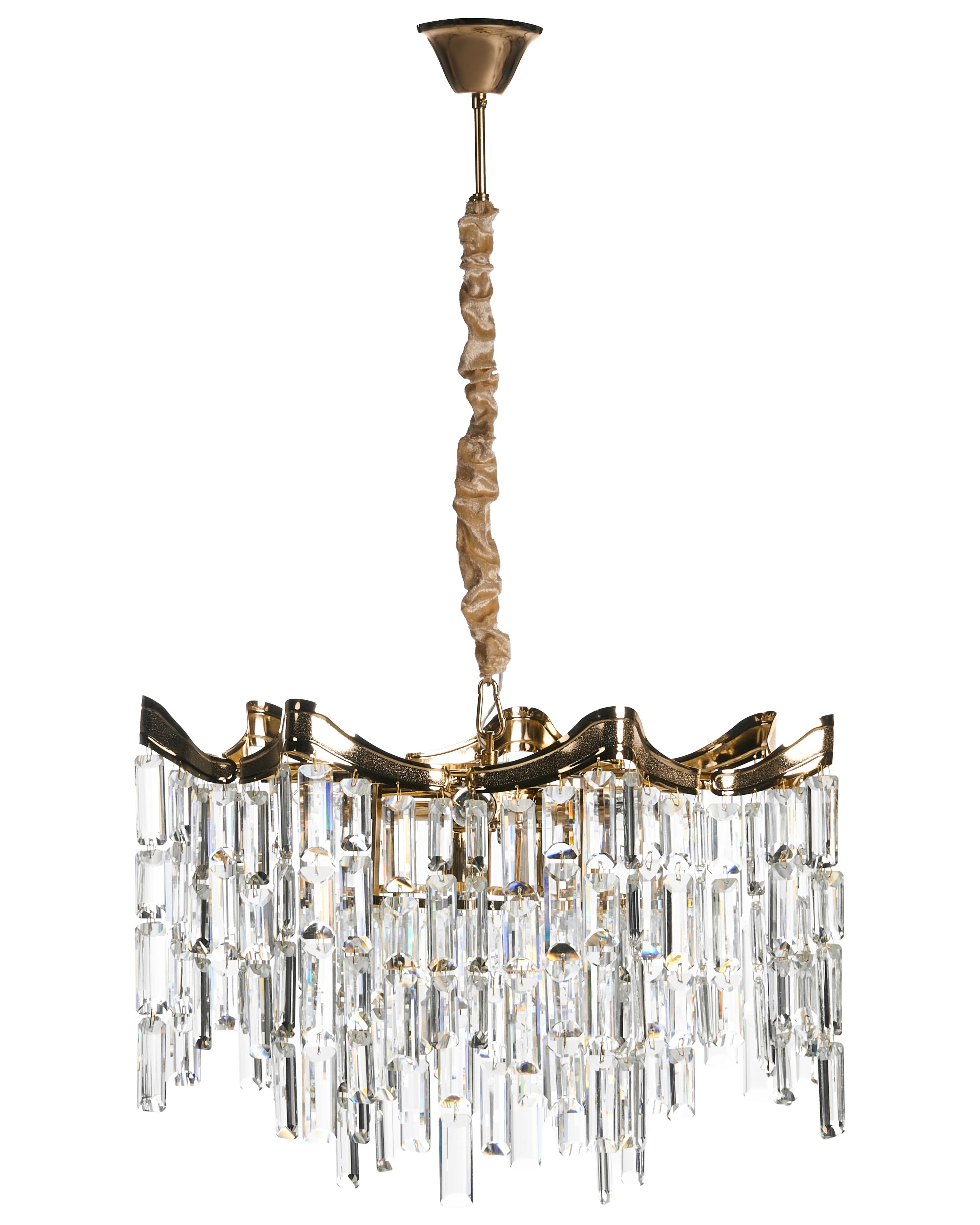 Chandelier JEMNI Crystal Gold