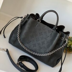 Louis vuitton bella mahina tote black1:1High-quality replica