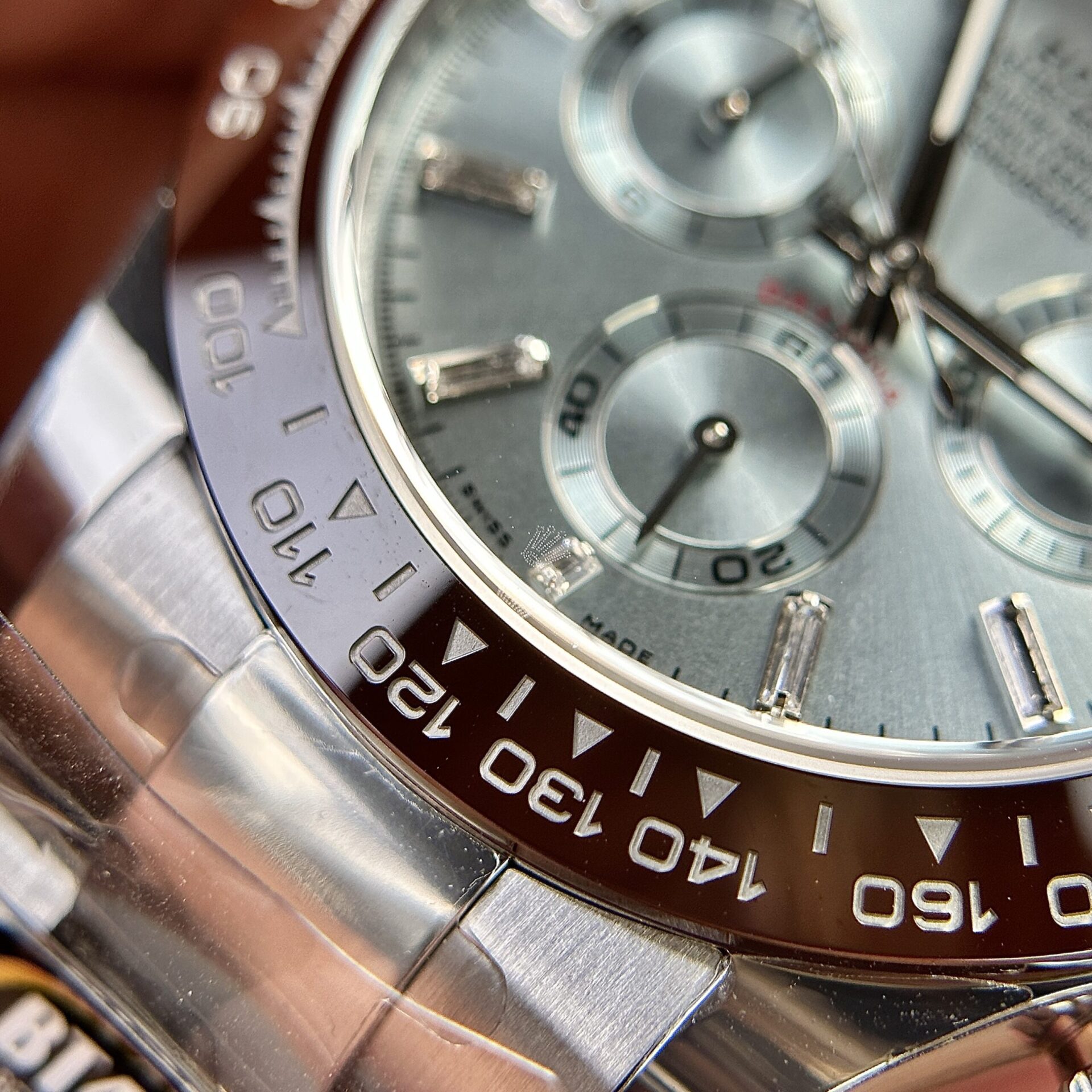 Rolex Daytona 126506 Ice Blue Metal Strap Replica Watch BT Factory 40mm - Elite Watch Atelier