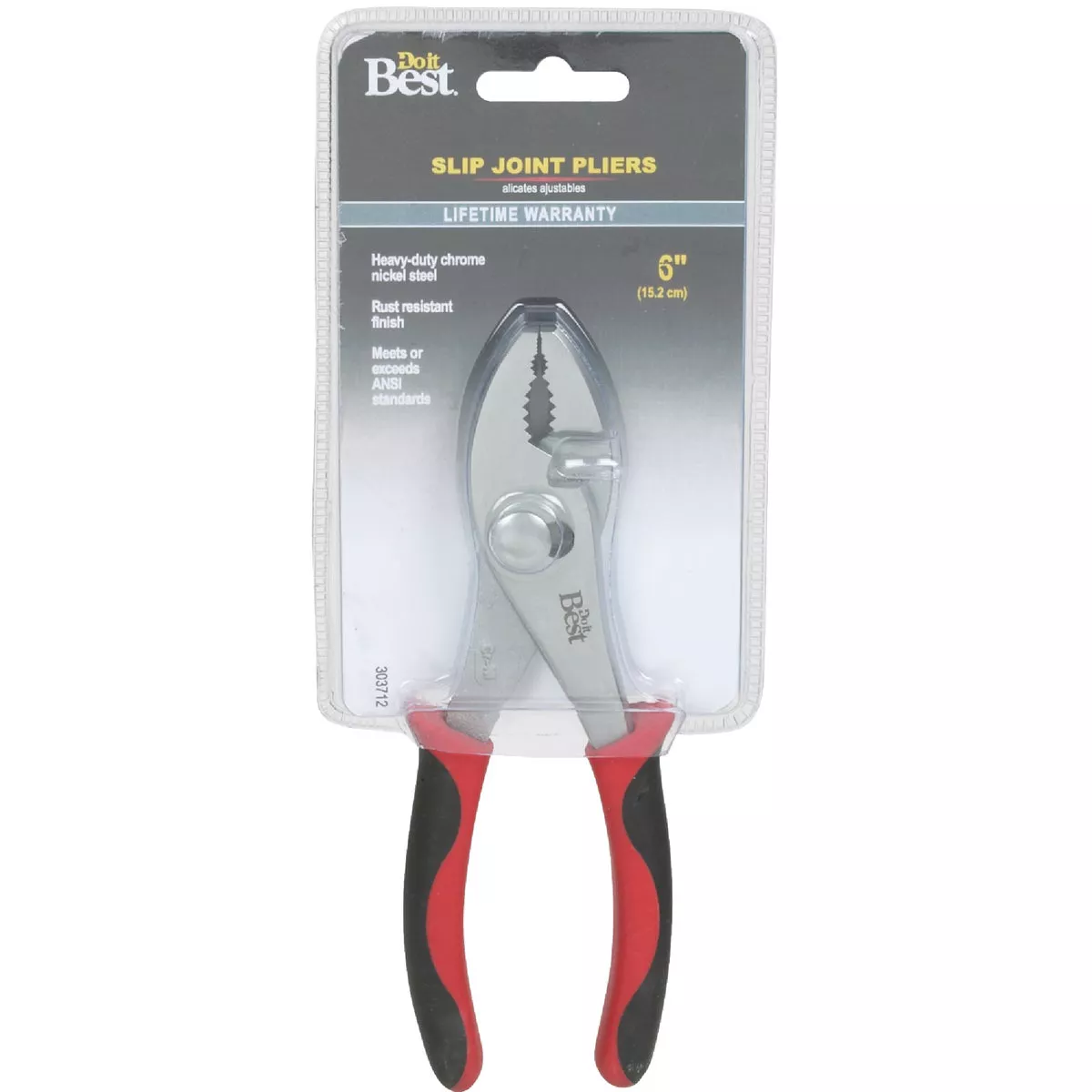 Do it Best 6 In. Slip Joint Pliers