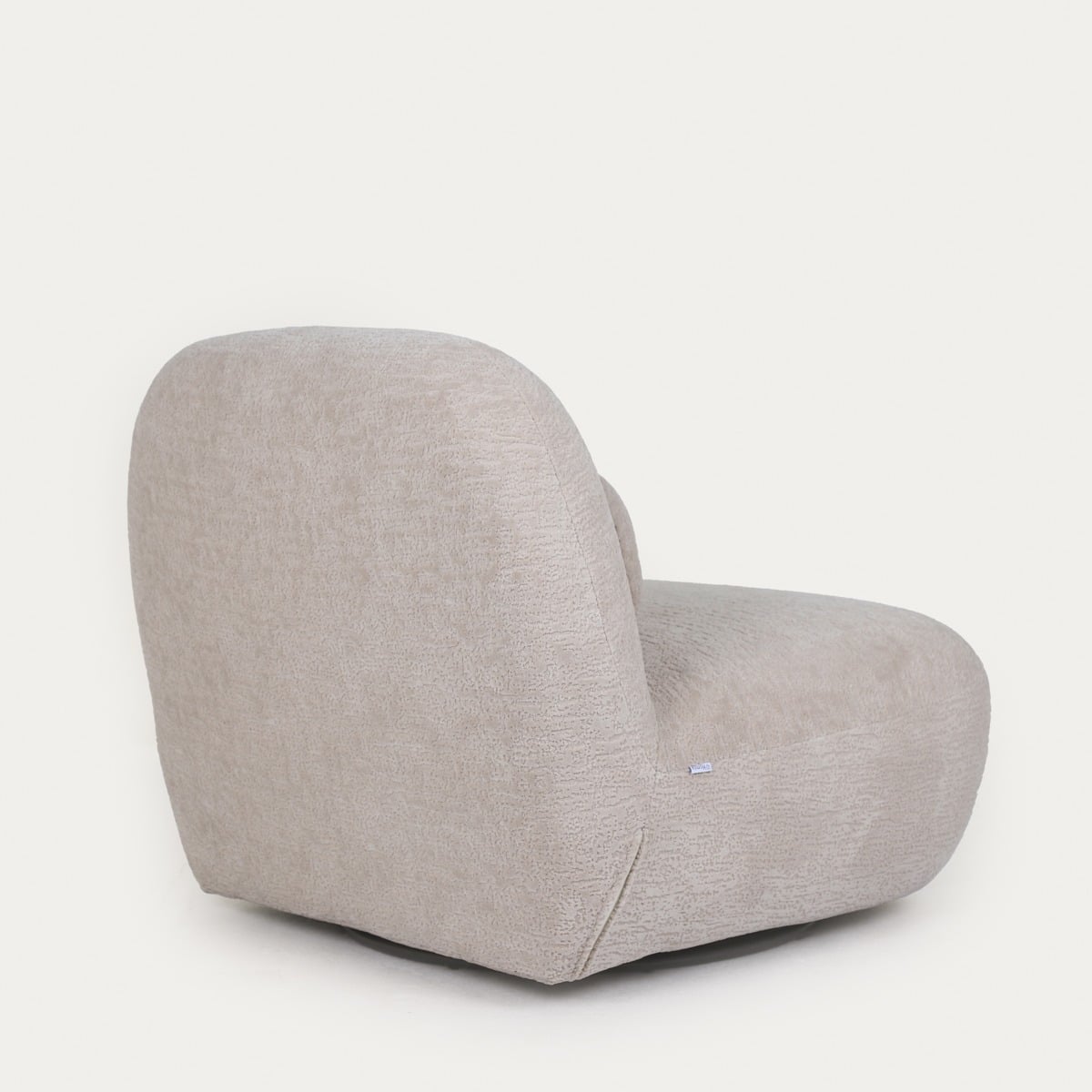 Fotel NORDVIK obrotowy ecru 82x87x74 cm