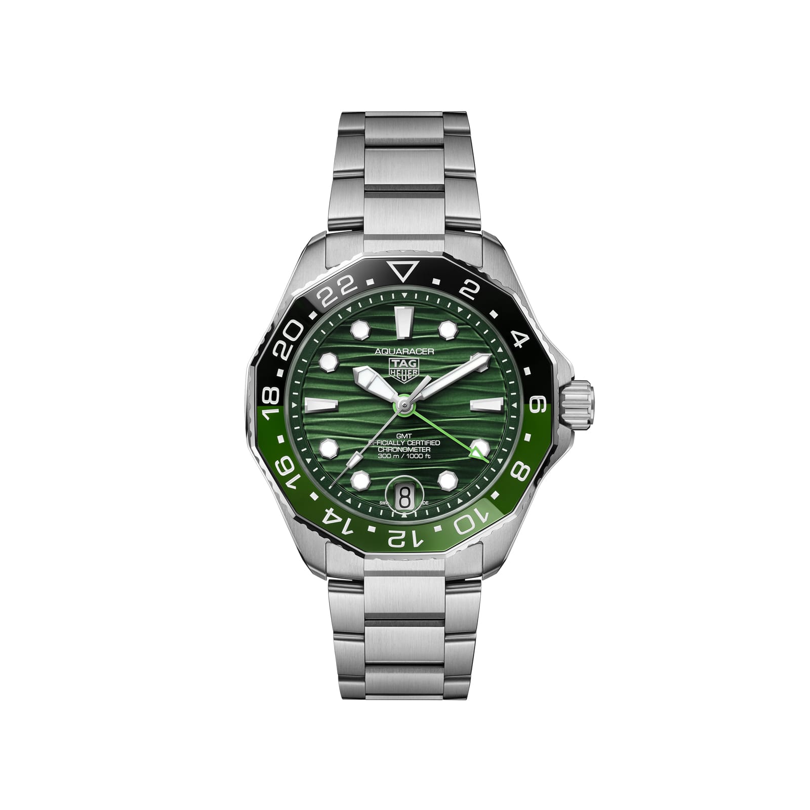 TAG Heuer Replica Watch Aquaracer Professional 300 Gmt Automatic 42 mm Steel(1:1 replica) - Top club