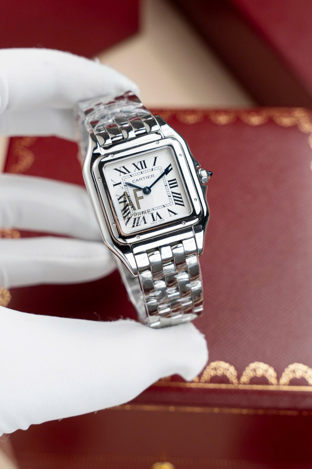 Cartier Clone Watch Panthere WGPN0007 Women White Dial 27x37mm - Top club