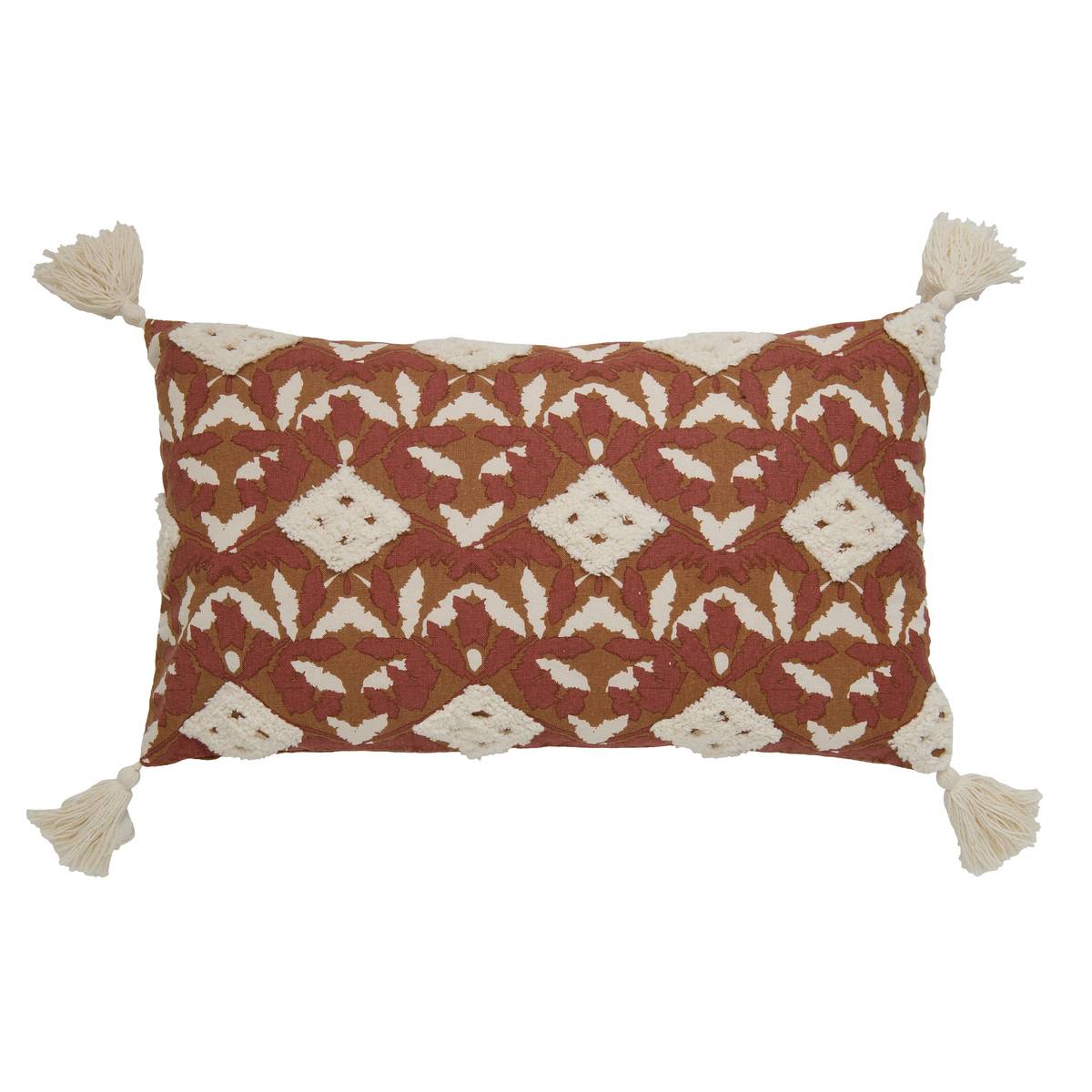 "Sienna" Cushion Cover Terracotta, 50x30 cm