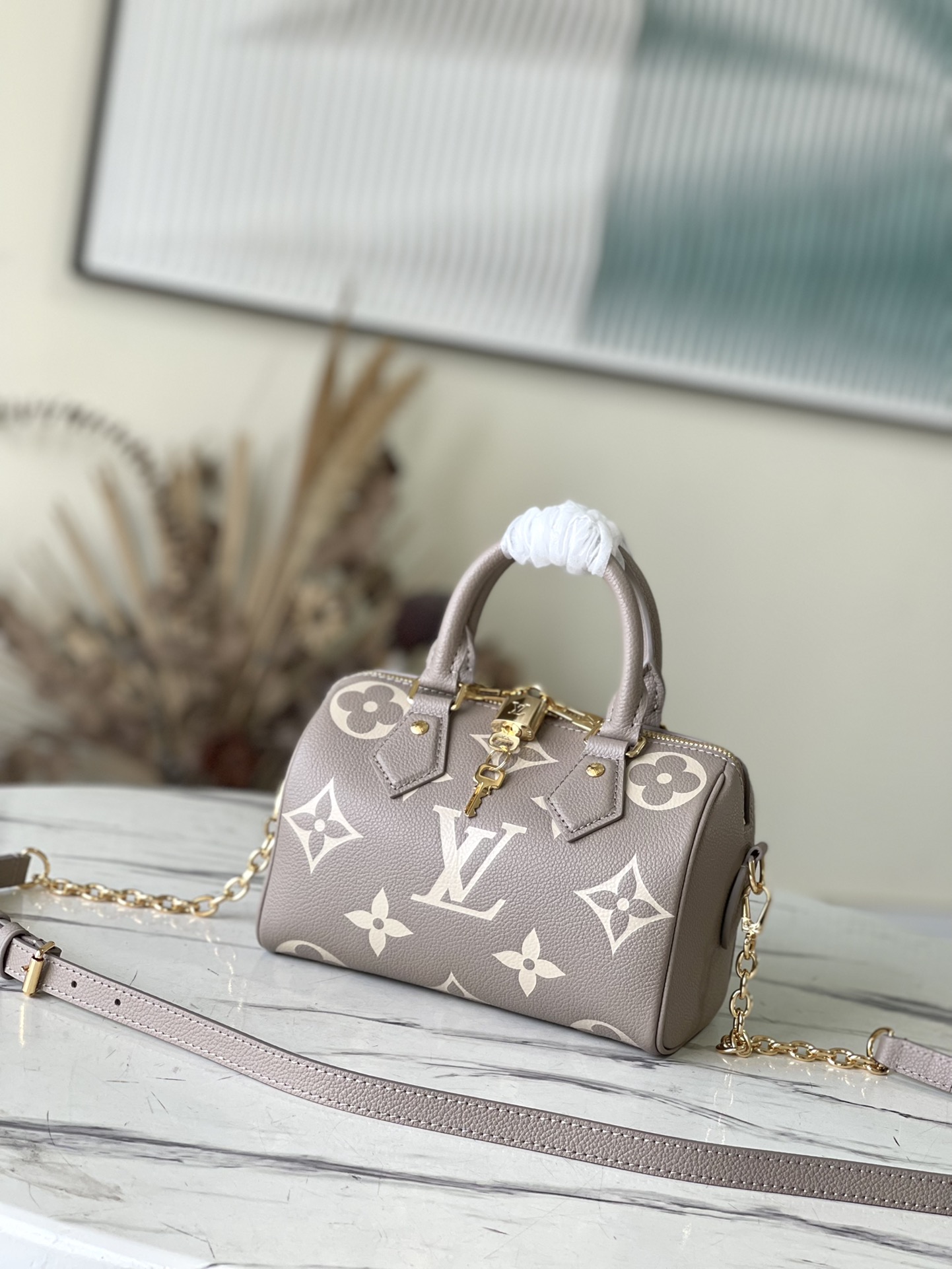 Louis Vuitton Speedy Bandouliere Grey M465751:1High-quality replica