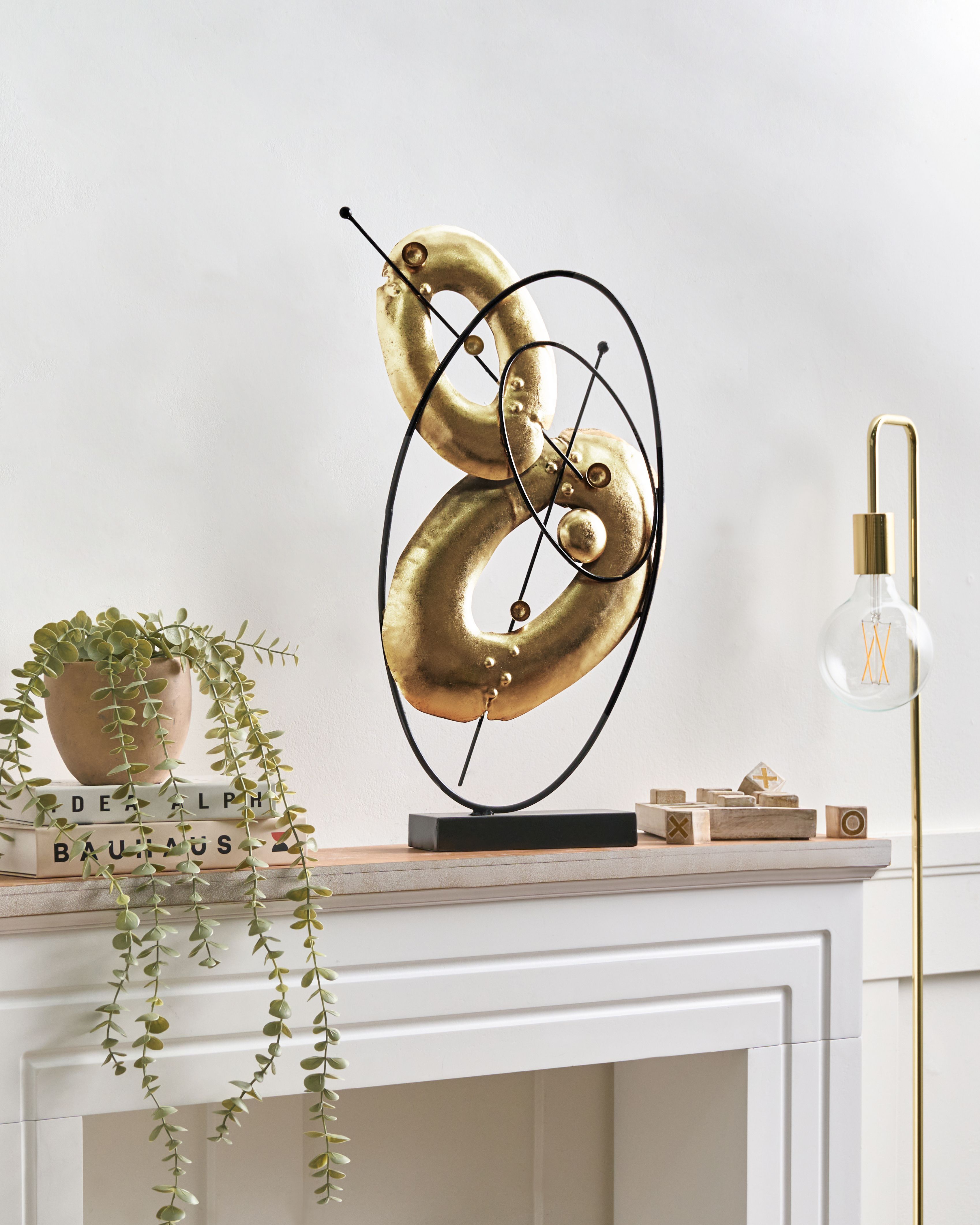 Figurine LUSK Metal Gold