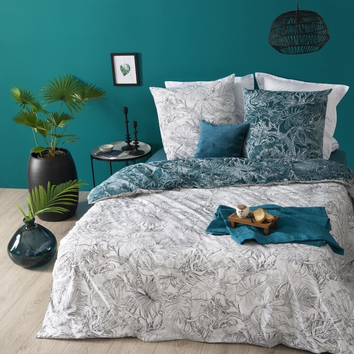 Bed linen set "Jungle" 260x240 cm