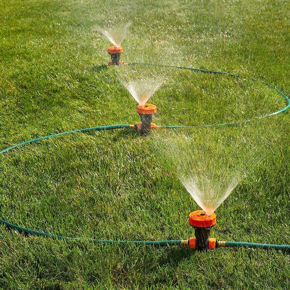 Domestify Portable Sprinkler Set - 3 Heads, 5 Spray Settings - Image 5 Domestify Portable Sprinkler Set - 3 Heads, 5 Spray Settings - Image 5