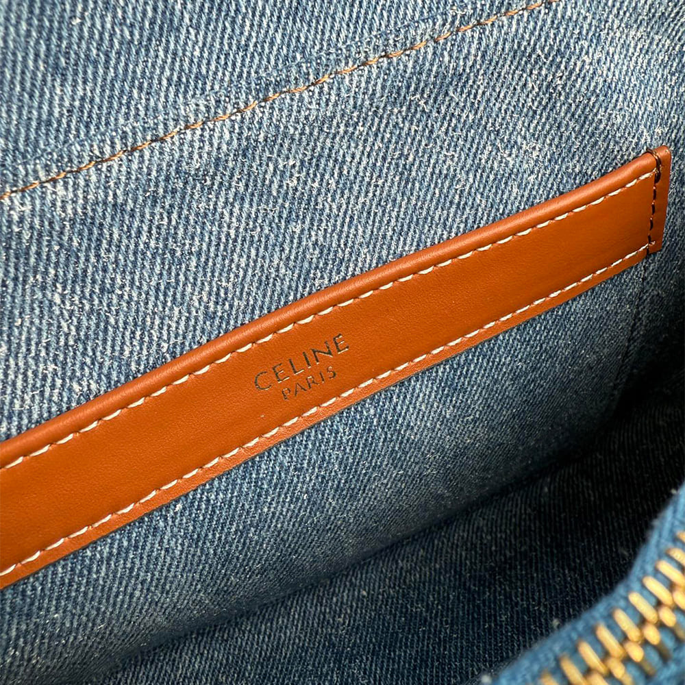 CELINE TEEN NINO BAG IN DENIM(HIGH-END GRADE)1:1High-quality replica